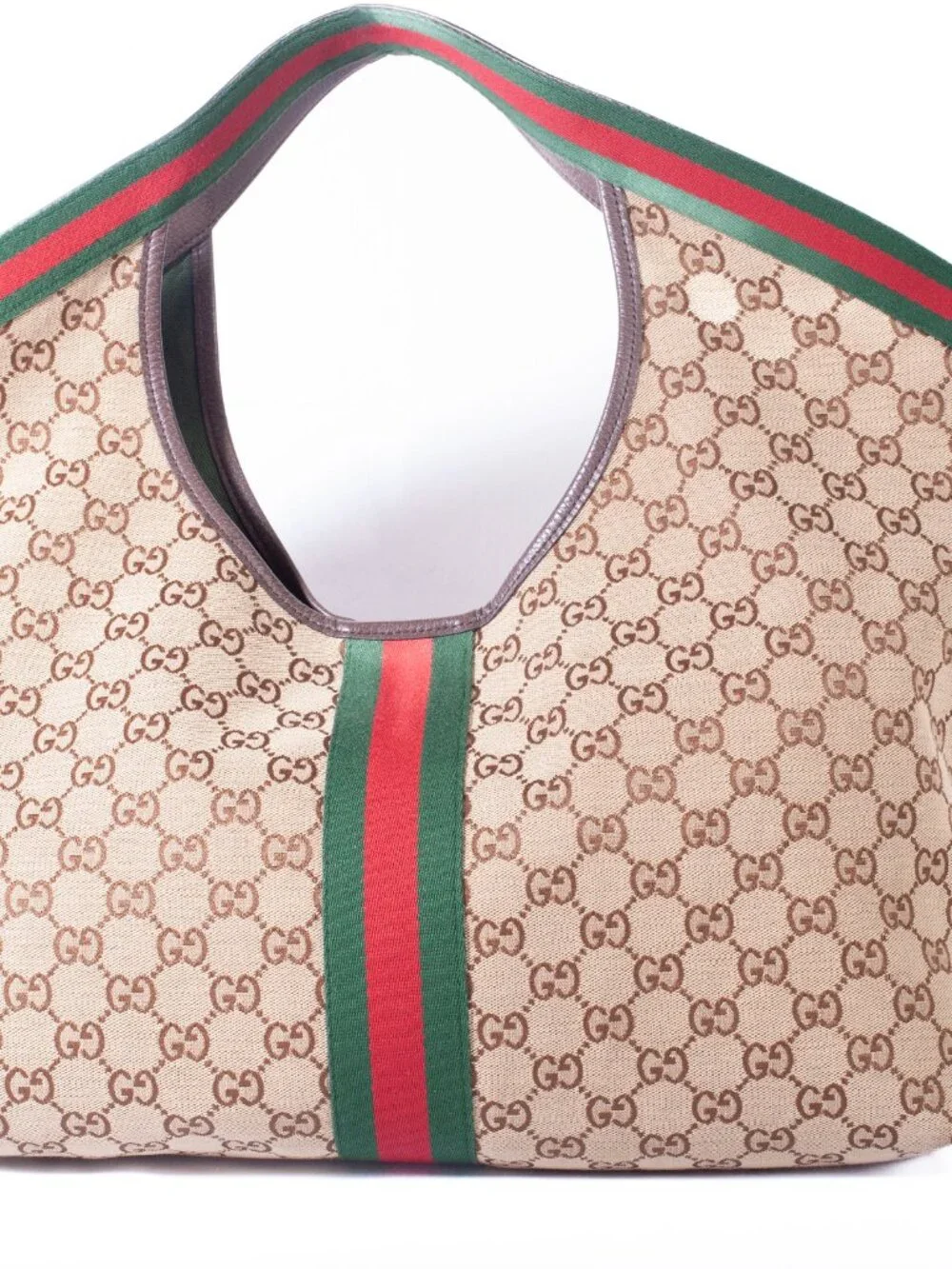 Authentic Gucci Giglio Monogram Large Tote Bag